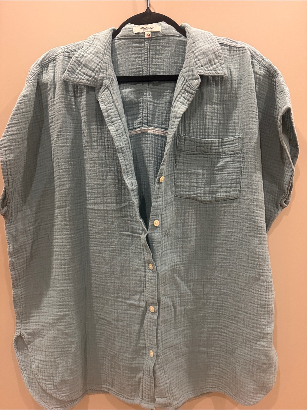 Madewell Central Shirt in Double Gauze.